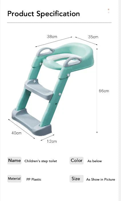 Adjustable Soft Toilet Ladder