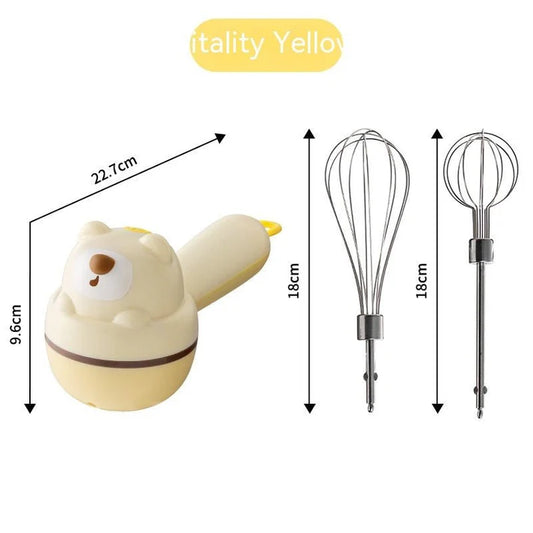 Handheld Electric Egg Beater – Compact and Efficient Household Kitchen Gadget for Quick and Easy Mixing and Beating Tasks