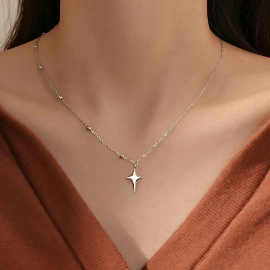 Splicing Asymmetry Necklace – Unique Niche Design with a Simple, Modern Twist, Perfect for Adding a Bold Touch to Outfits